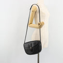 LOUIS VUITTON Epi Jeune Fille MM Shoulder Bag Black M52152 LV Auth am11913A-26