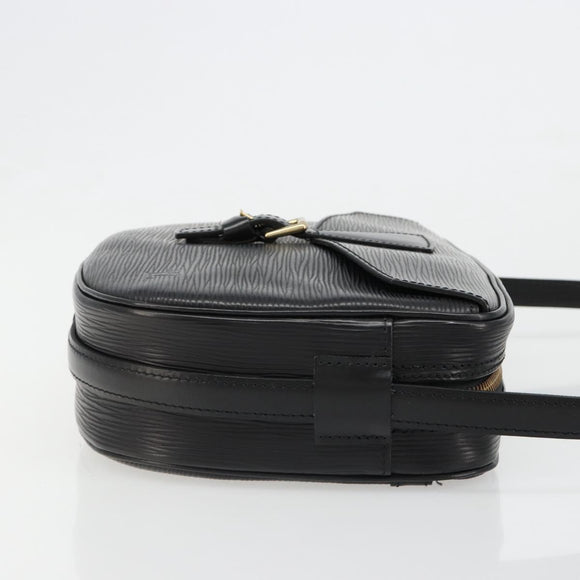 LOUIS VUITTON Epi Jeune Fille MM Shoulder Bag Black M52152 LV Auth am11913A