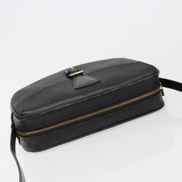 LOUIS VUITTON Epi Jeune Fille MM Shoulder Bag Black M52152 LV Auth am11913A