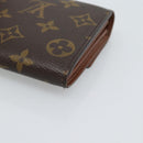 LOUIS VUITTON Monogram Portefeuille Sarah Long Wallet M61734 LV Auth am11915V-15