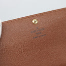LOUIS VUITTON Monogram Portefeuille Sarah Long Wallet M61734 LV Auth am11915V-17