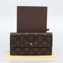 LOUIS VUITTON Monogram Portefeuille Sarah Long Wallet M61734 LV Auth am11915V-12