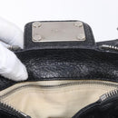 Chloe Paddington Hand Bag Leather Silver Auth am11917A-18