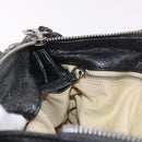 Chloe Paddington Hand Bag Leather Silver Auth am11917A-22