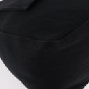 FENDI Mamma Baguette GM Shoulder Bag Cotton Jersey Black Silver Auth am11919-10
