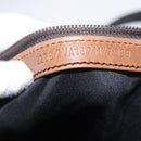 FENDI Zucca Canvas Shoulder Bag Black Brown Auth am11922V-12
