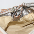 Chloe Paddington Hand Bag Leather Silver Auth am11924A-23