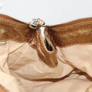 Chloe Paddington Hand Bag Leather Gold Auth am11925A-18