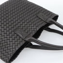 BOTTEGA VENETA INTRECCIATO Cabas PM Tote Bag Leather Dark Brown Auth am11927SM-6