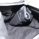 Chloe Paddington Hand Bag Leather Black Gold Silver Auth am11929M-23