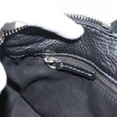 Chloe Paddington Hand Bag Leather Black Gold Silver Auth am11929M-25