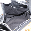 Chloe Paddington Hand Bag Leather Black Gold Silver Auth am11929M-28