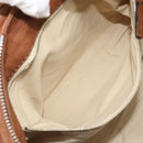 Chloe Paddington Hand Bag Leather Brown Gold Silver Auth am11930V-22