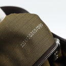 FENDI Zucca Canvas Mamma Baguette Shoulder Bag Black Brown Silver Auth am11931V-22
