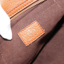 LOUIS VUITTON Mahina Runner PM Hand Bag Leather Brown M97052 LV Auth am11933V-22