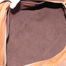 LOUIS VUITTON Mahina Runner PM Hand Bag Leather Brown M97052 LV Auth am11933V-10