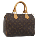 LOUIS VUITTON Monogram Speedy 25 Hand Bag M41528 LV Auth am11935A-1