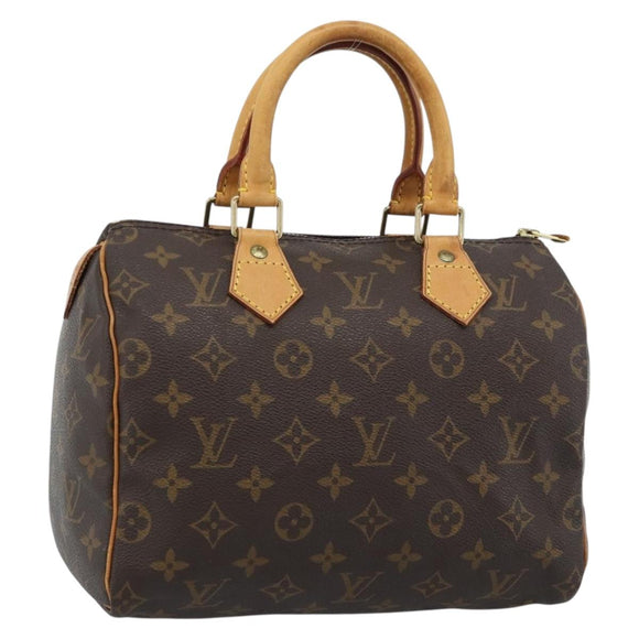 LOUIS VUITTON Monogram Speedy 25 Hand Bag M41528 LV Auth am11935A