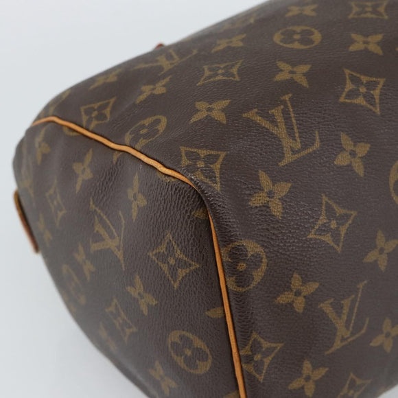 LOUIS VUITTON Monogram Speedy 25 Hand Bag M41528 LV Auth am11935A