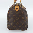 LOUIS VUITTON Monogram Speedy 25 Hand Bag M41528 LV Auth am11935A-4