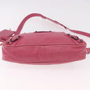BALENCIAGA The Town Hand Bag Leather 2way Pink 240579 Auth am11942V-5
