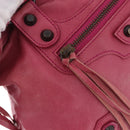 BALENCIAGA The Town Hand Bag Leather 2way Pink 240579 Auth am11942V-22