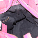 BALENCIAGA The Town Hand Bag Leather 2way Pink 240579 Auth am11942V-24