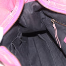 BALENCIAGA The Town Hand Bag Leather 2way Pink 240579 Auth am11942V-25