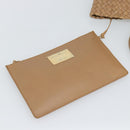 BOTTEGA VENETA INTRECCIATO Cabas MM Tote Bag Leather Beige 115664 Auth am11951V-18