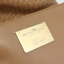 BOTTEGA VENETA INTRECCIATO Cabas MM Tote Bag Leather Beige 115664 Auth am11951V-20