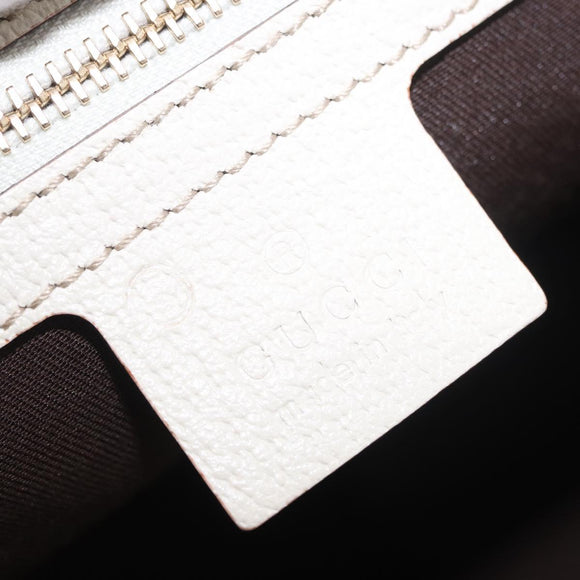 GUCCI GG Canvas Tote Bag Beige Gold 153008 Auth am11952V