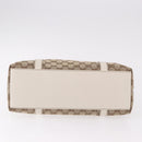 GUCCI GG Canvas Tote Bag Beige Gold 153008 Auth am11952V-5