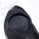 CHANEL Pearl Pumps Suede 35 1/2 Black CC Auth am11955M-35