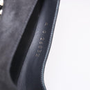 CHANEL Pearl Pumps Suede 35 1/2 Black CC Auth am11955M-36