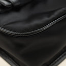 PRADA Shoulder Bag Nylon Black Silver Auth am11956SAM-16