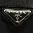 PRADA Shoulder Bag Nylon Black Silver Auth am11956SAM-19