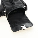 PRADA Shoulder Bag Nylon Black Silver Auth am11956SAM-23