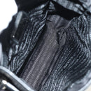 PRADA Shoulder Bag Nylon Black Silver Auth am11956SAM-10