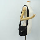 PRADA Shoulder Bag Nylon Black Silver Auth am11956SAM-28