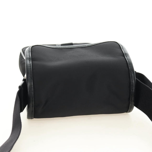 PRADA Shoulder Bag Nylon Black Silver Auth am11956SAM