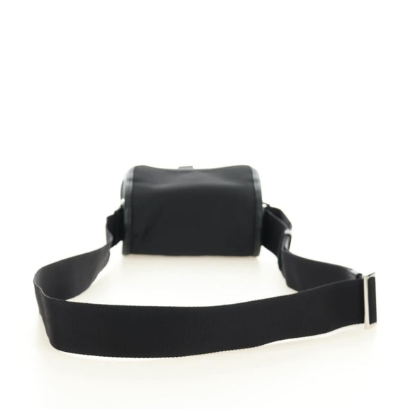 PRADA Shoulder Bag Nylon Black Silver Auth am11956SAM
