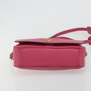 PRADA Shoulder Bag Safiano leather Pink Gold 1BD163 Auth am11957M-10