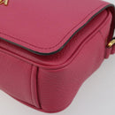 PRADA Shoulder Bag Safiano leather Pink Gold 1BD163 Auth am11957M-11