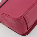 PRADA Shoulder Bag Safiano leather Pink Gold 1BD163 Auth am11957M-14
