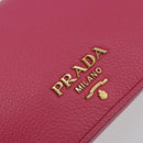 PRADA Shoulder Bag Safiano leather Pink Gold 1BD163 Auth am11957M-15
