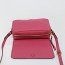 PRADA Shoulder Bag Safiano leather Pink Gold 1BD163 Auth am11957M-16