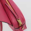 PRADA Shoulder Bag Safiano leather Pink Gold 1BD163 Auth am11957M-17