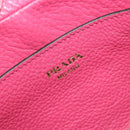 PRADA Shoulder Bag Safiano leather Pink Gold 1BD163 Auth am11957M-18