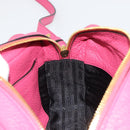 PRADA Shoulder Bag Safiano leather Pink Gold 1BD163 Auth am11957M-20