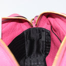 PRADA Shoulder Bag Safiano leather Pink Gold 1BD163 Auth am11957M-21